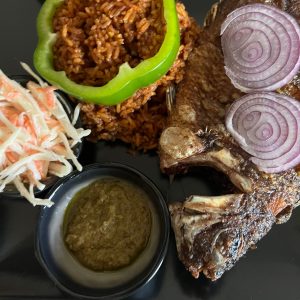 jollof mit tilapia